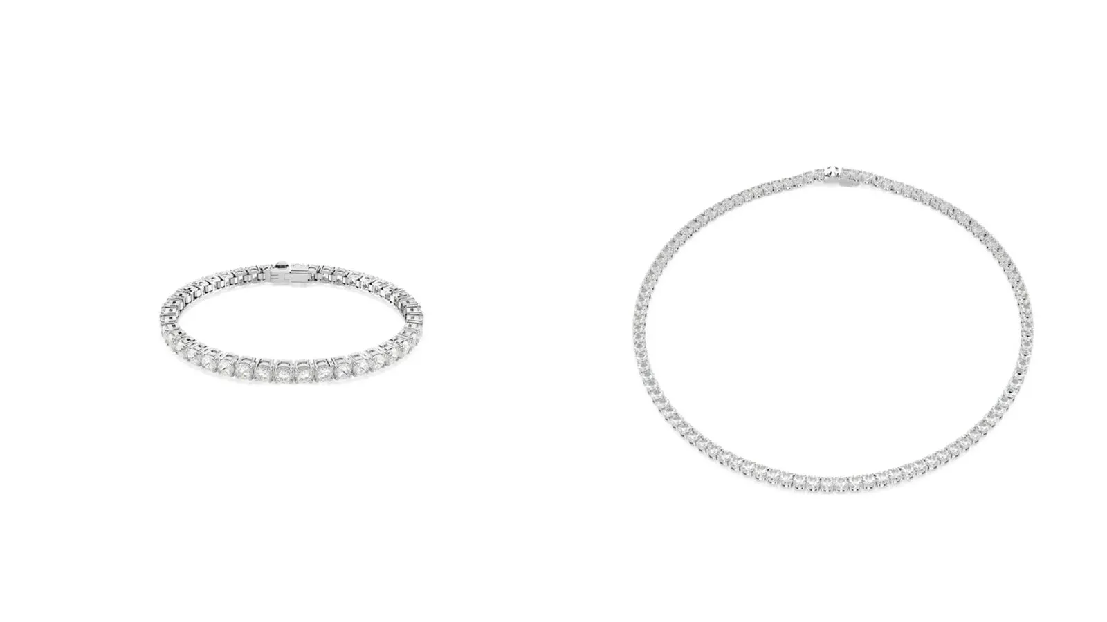 Swarovski tennisarmband met kristallen