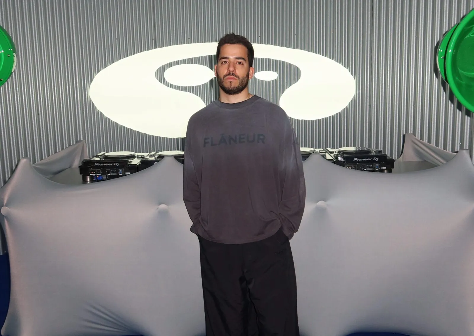 Flâneur Art Director Jairo with the SS26 collection Thinking Out Loud