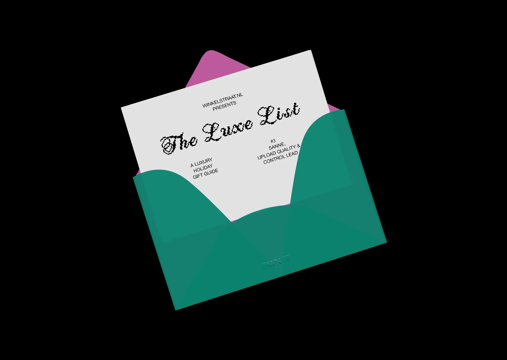 THE LUXE LIST #3 BY WSNL - SANNE