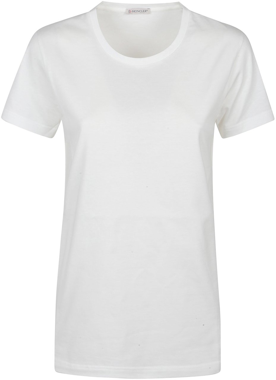 Moncler T-shirt White Wit