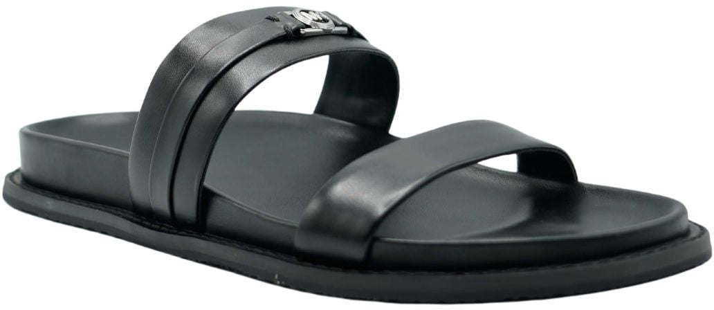 Michael Kors Mandy Flat Sandal Black Zwart