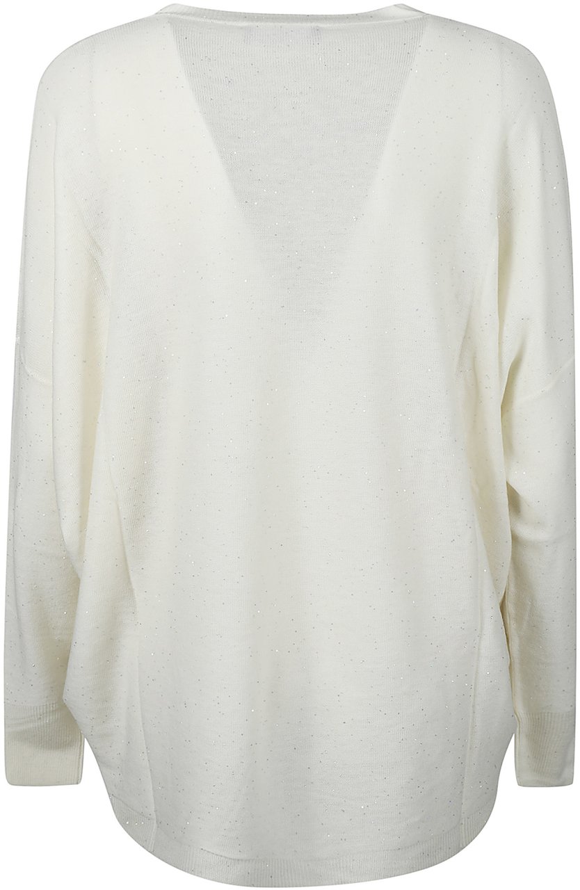 Fabiana Filippi Sweater White Wit