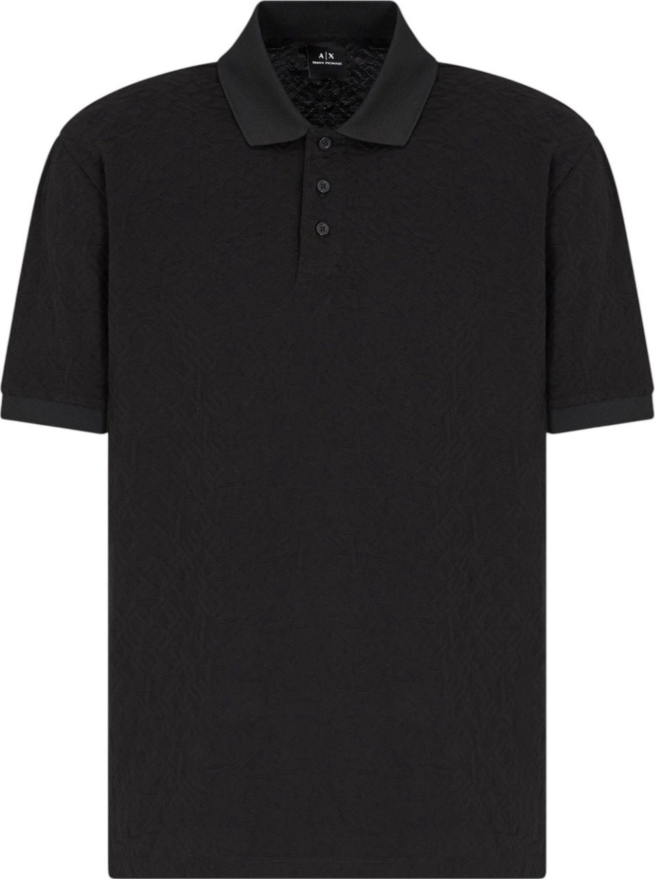 Armani Exchange Heren Polo Zwart