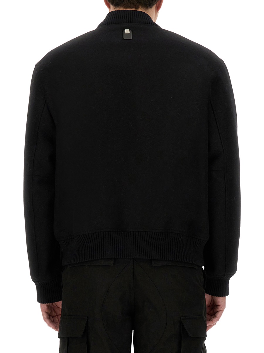 1017 ALYX 9SM BOMBER JACKET WITH LOGO Zwart