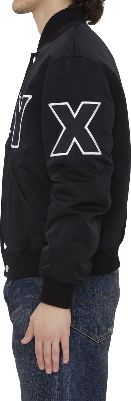 1017 ALYX 9SM Logo Varsity jacket Zwart