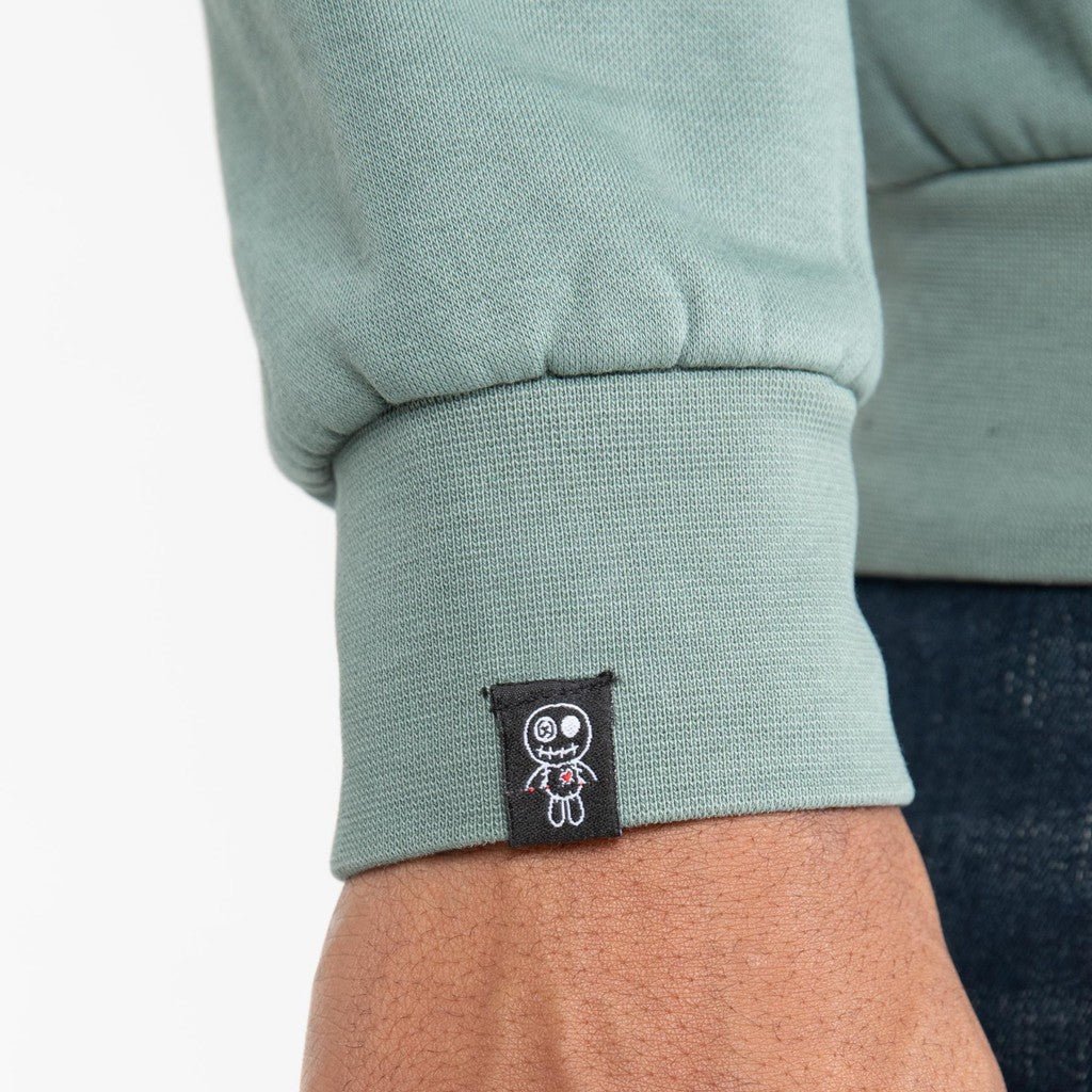 Wrong Friends BIRMINGHAM SWEATER - GREEN Groen