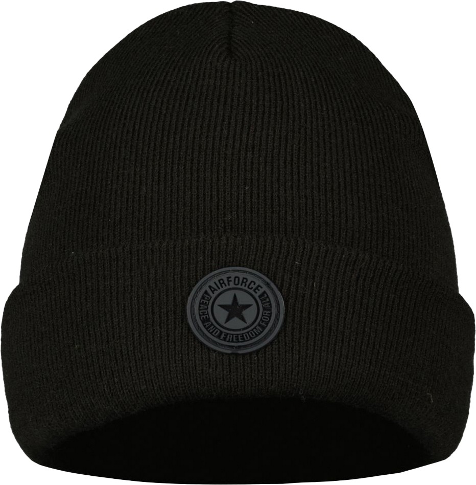 Airforce Bonnet Small Logo Zwart