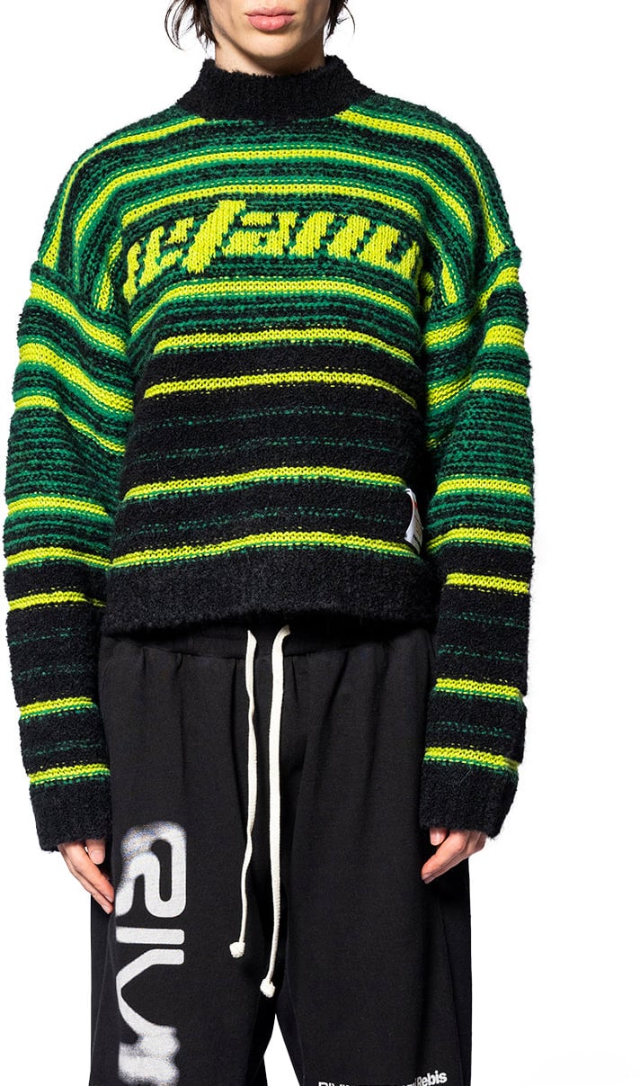123 RIVINGTON METANOIA PULL OVER GREEN Groen
