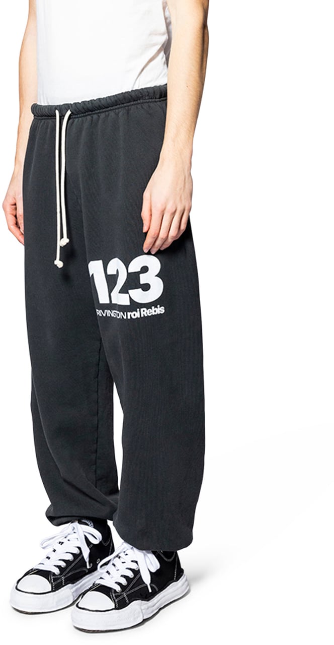 123 RIVINGTON METANOIA USO SWEAT JET BLACK Zwart