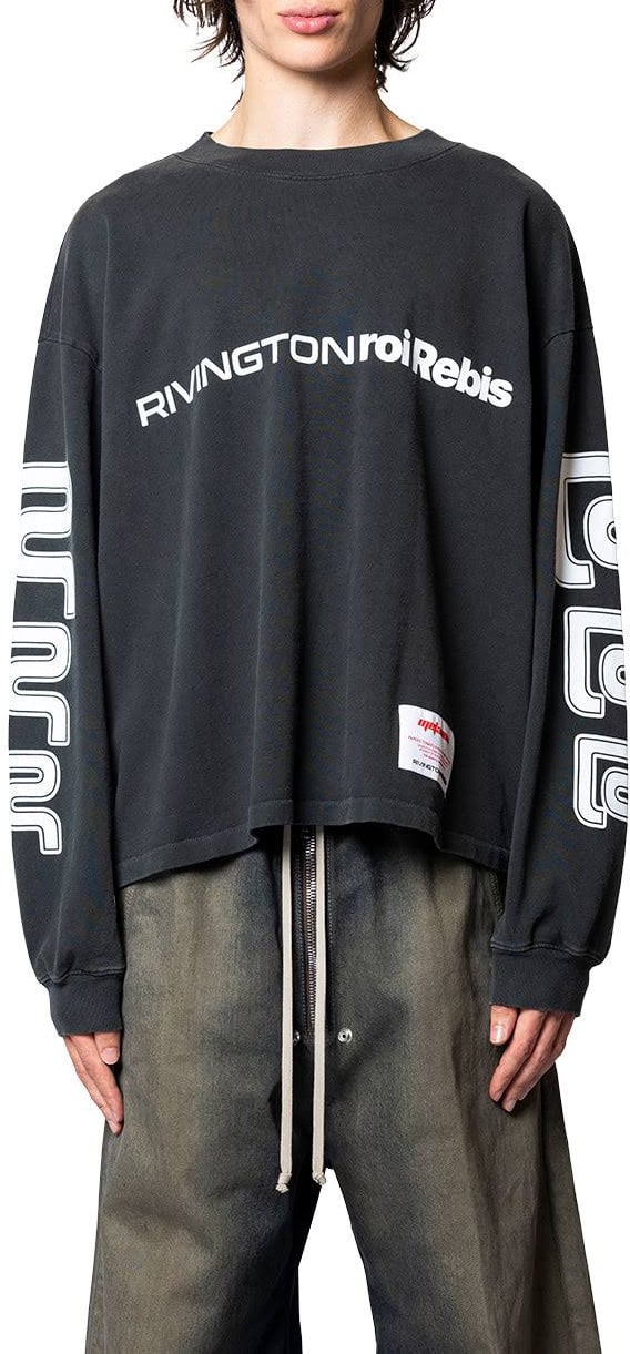 123 RIVINGTON META USO GARDEN LS TEE JET BLACK Divers