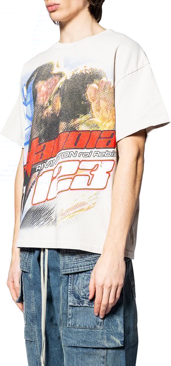 123 RIVINGTON META MAN TEE GREY Grijs