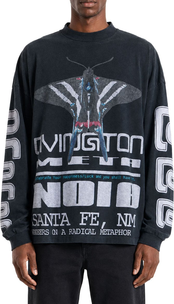 123 RIVINGTON ULTRA METAMOTH VINTAGE LS TEE VINTAGE BLACK Divers