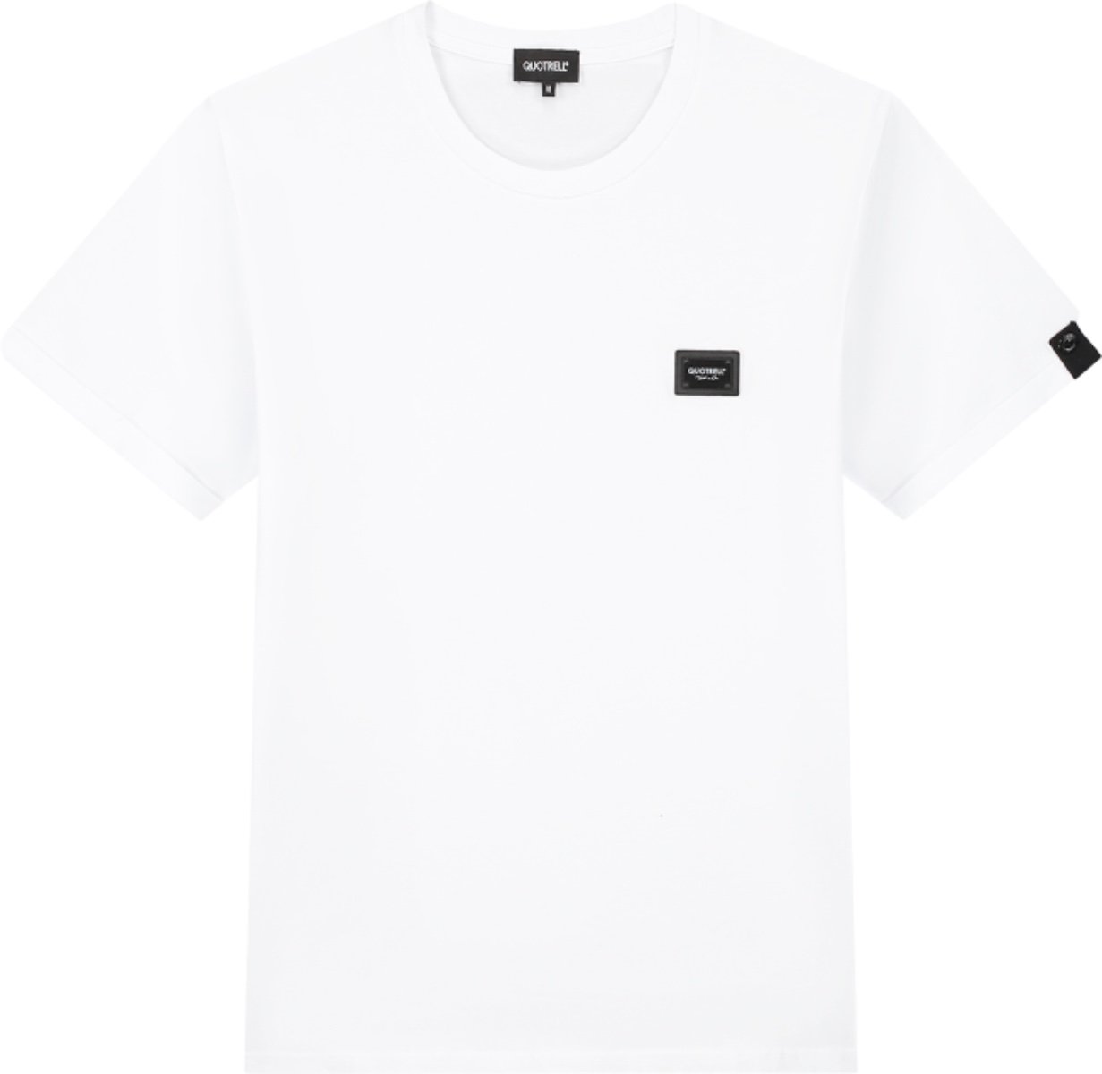 Quotrell Sacramento T-shirt | White/black Wit