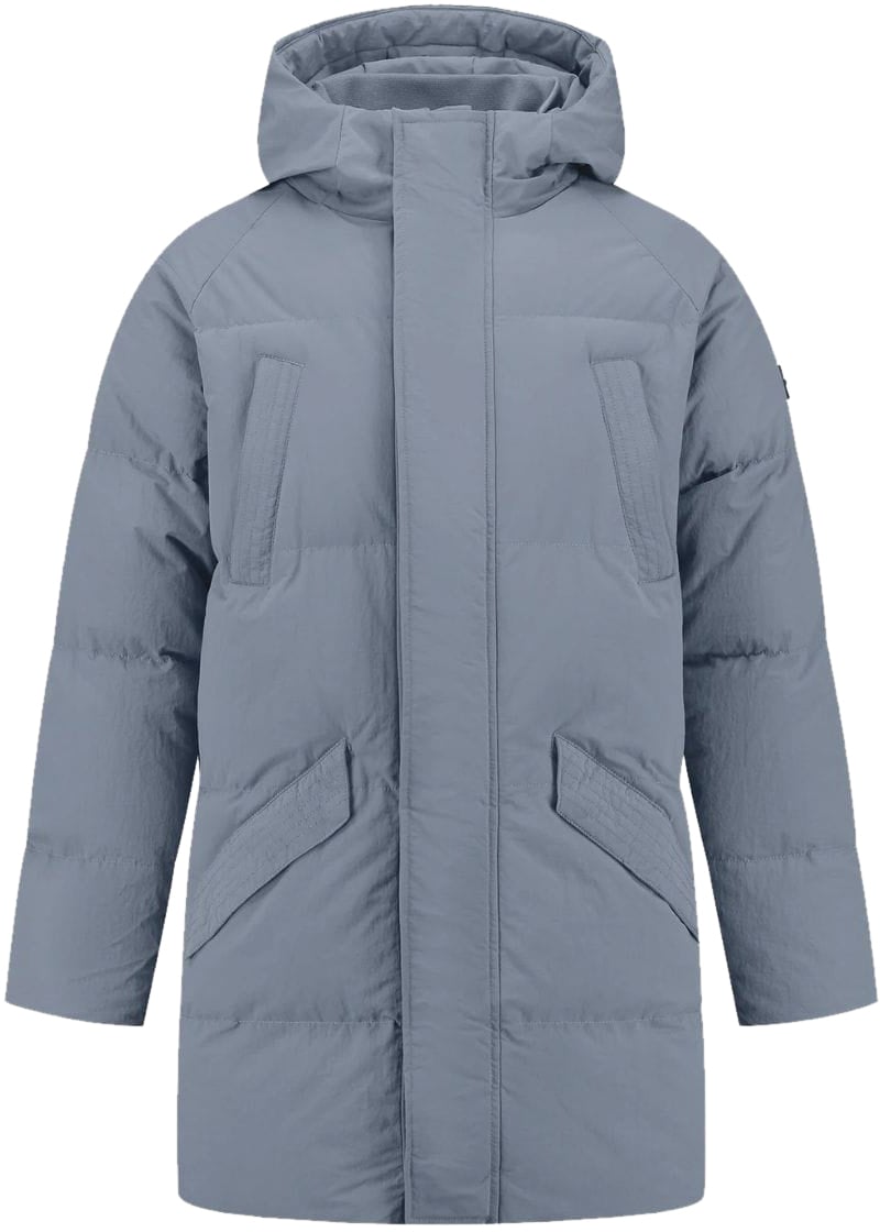 Pure Path Pure Path Activewear Parka Blue Blauw