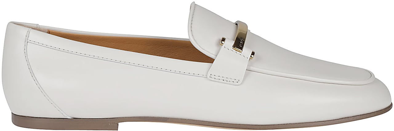Tod's 79a Loafers White Wit