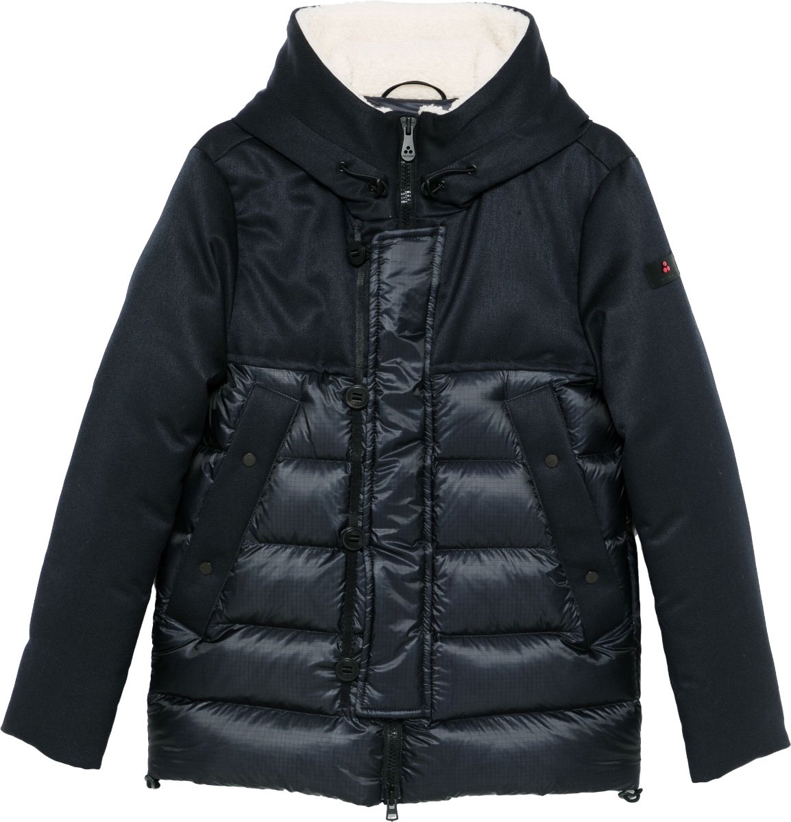 Peuterey Lich TV Bmat  EcoFur Blu Grafite Blauw