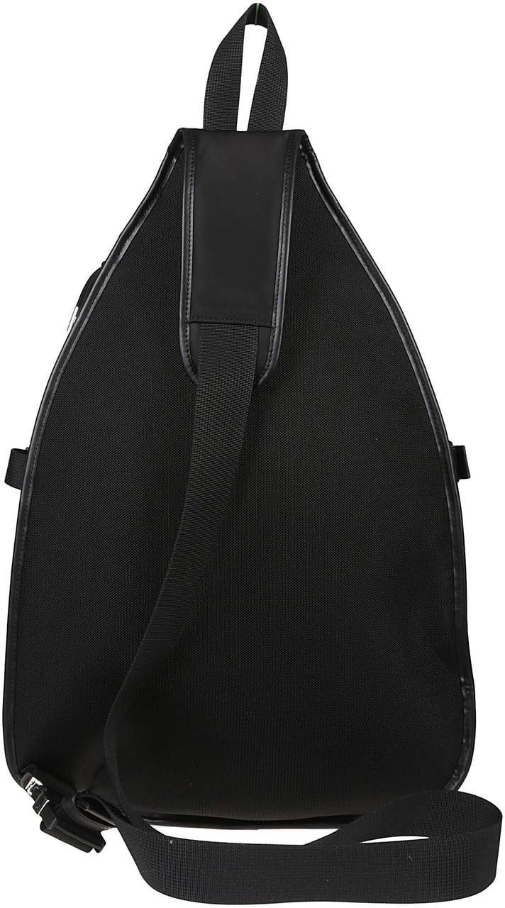 Kenzo One Shoulder Backpack Black Zwart