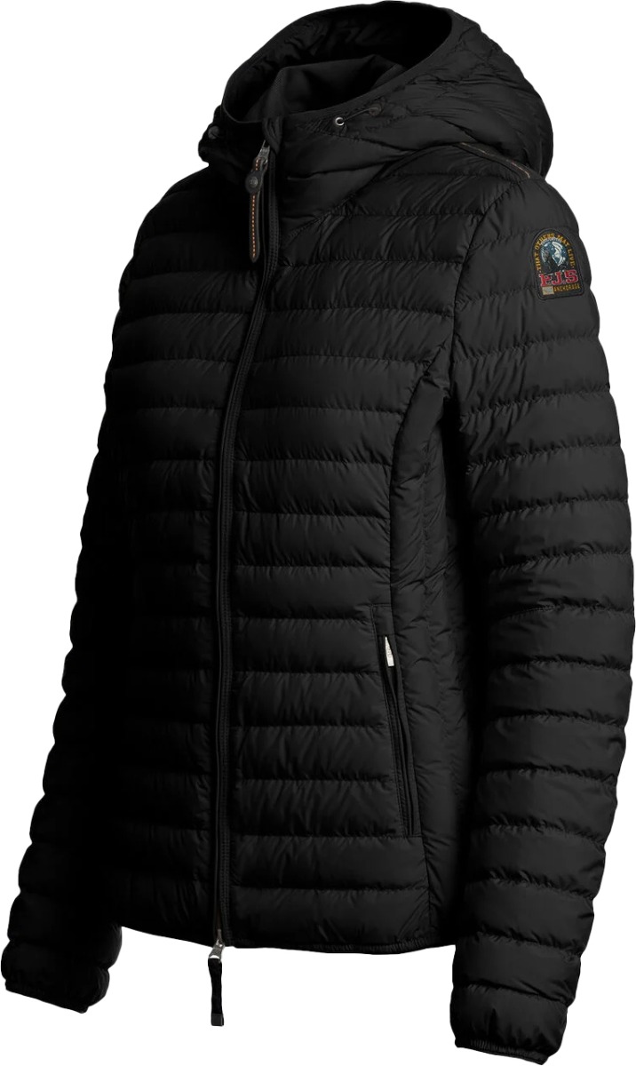 Parajumpers Juliet Down Zomerjas met Capuchon Superlightweight Zwart