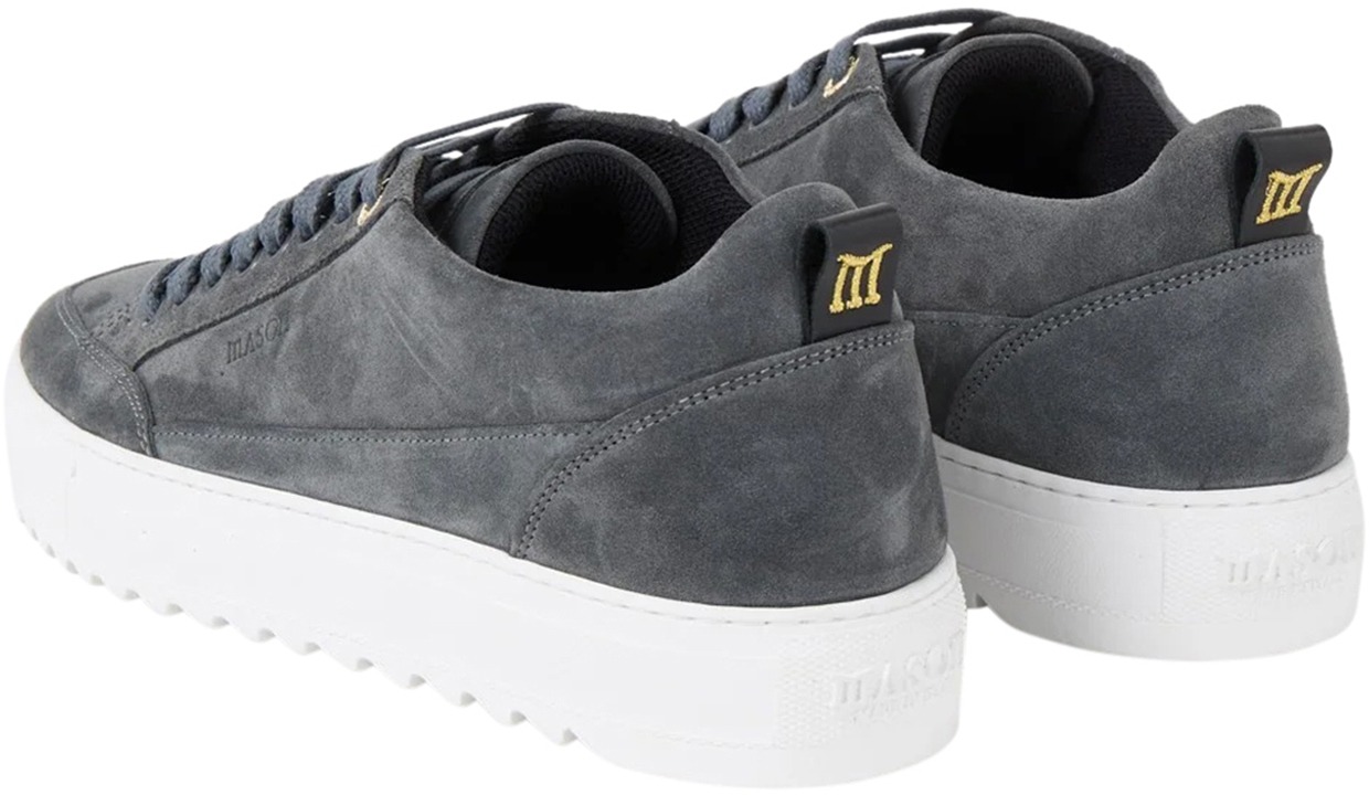 Mason Garments Dames Tia Suede Asfalto Grijs