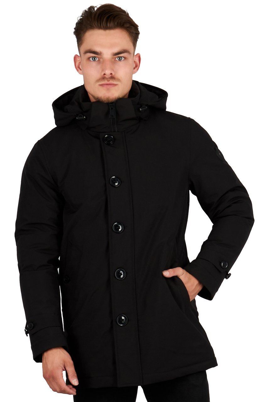 Airforce william parka Zwart