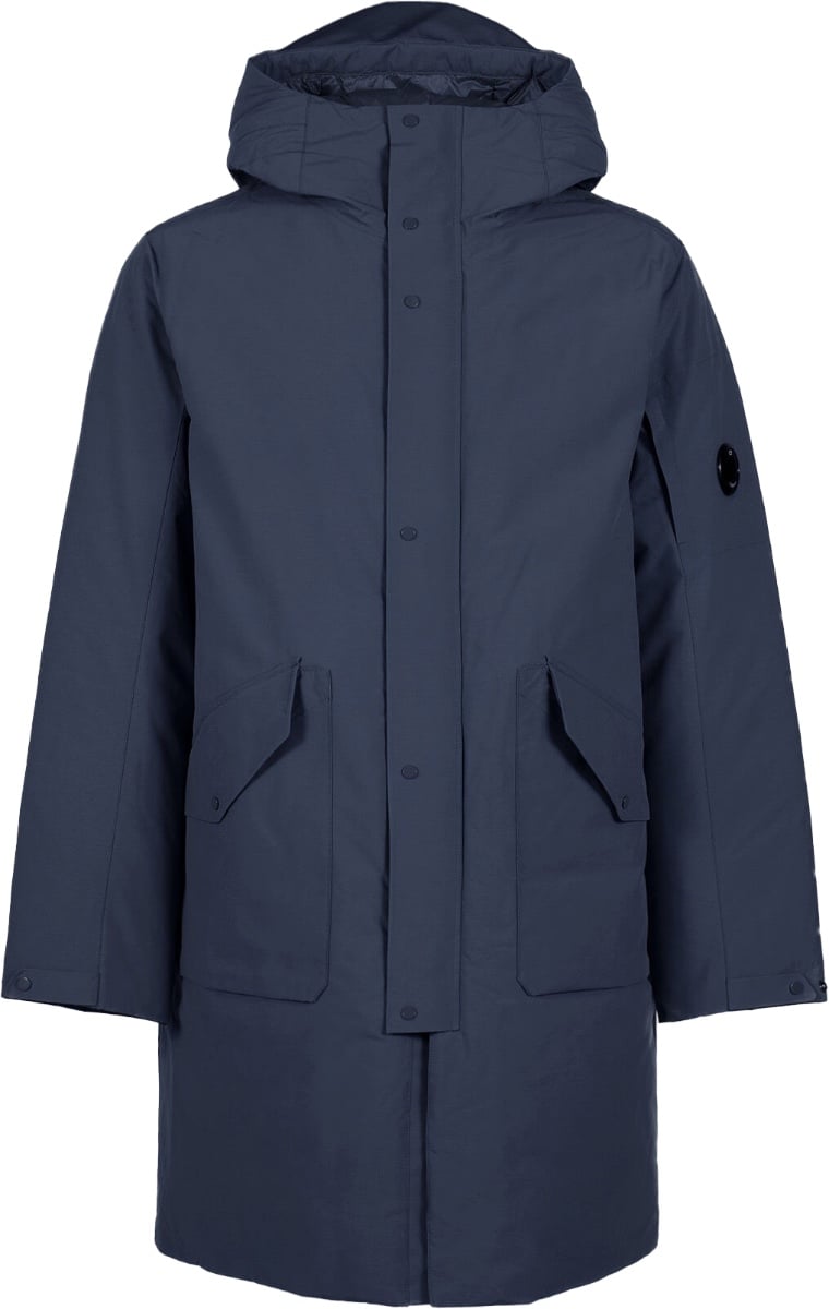 CP Company Heren Outerwear - Long Jacket Blauw