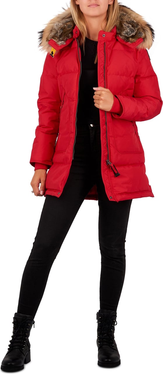 Parajumpers Long Bear Parka Rood Rood