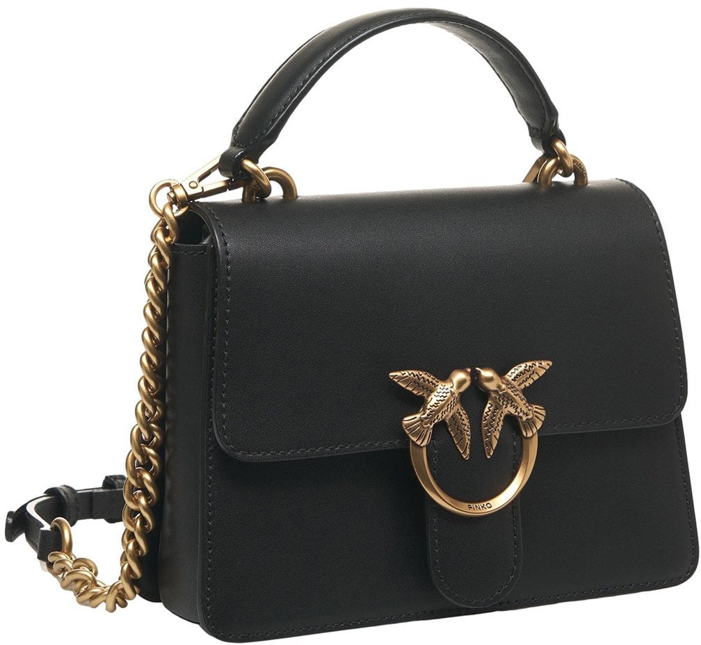 Pinko Shoulder bag 'Mini Love One Top Handle Light' Zwart