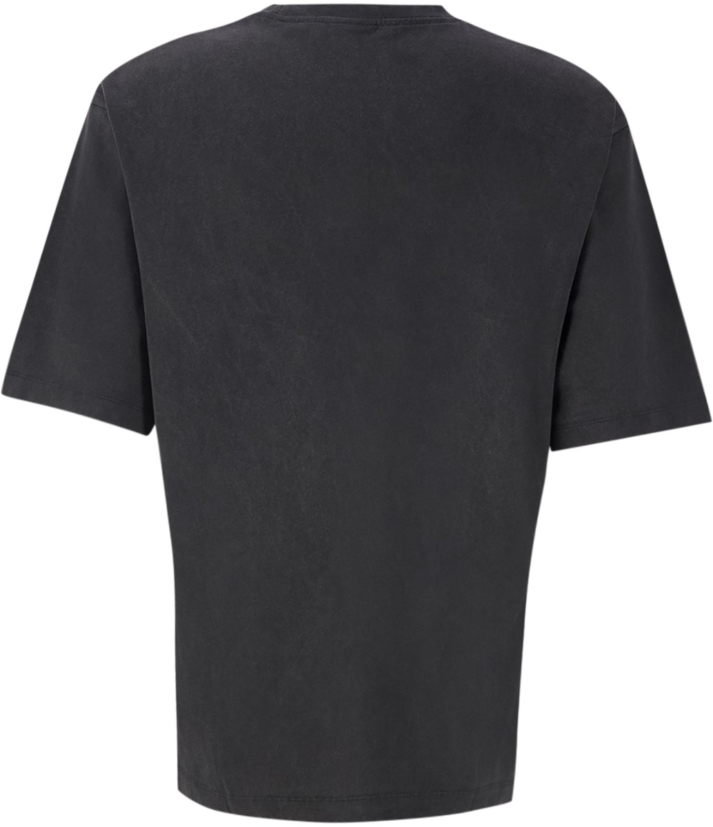 Filling Pieces T Shirts & Polo's T-shirt Boxy Vintage Black Zwart