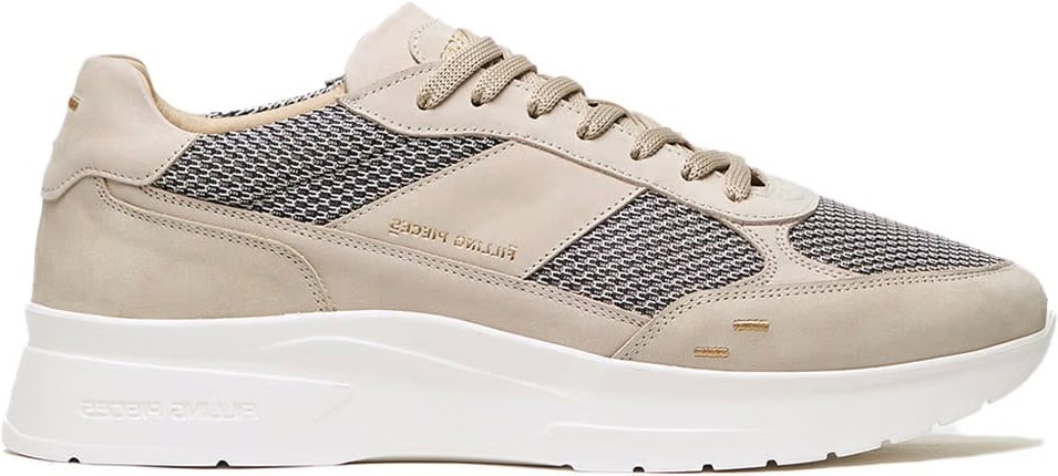 Filling Pieces Jet Runner Mesh Beige Beige