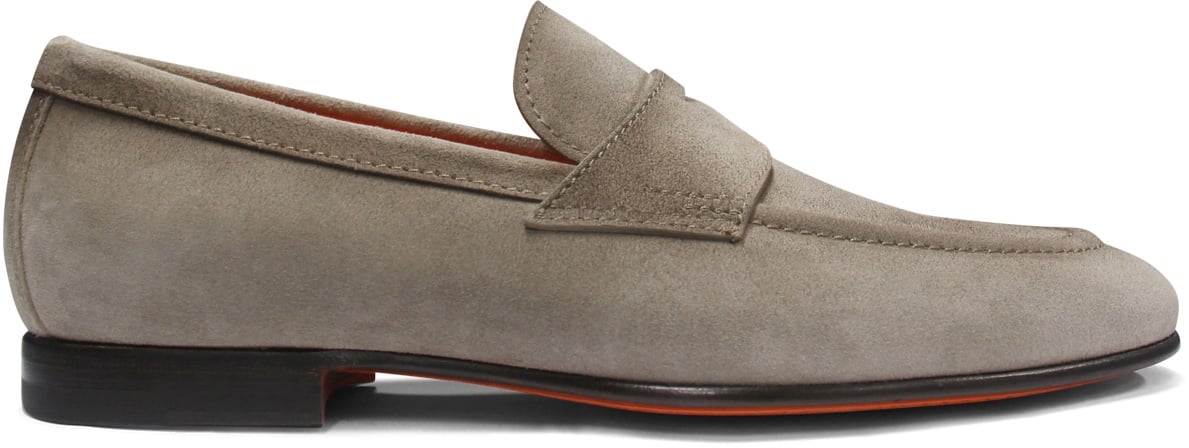 Santoni Instapschoen Beige Beige