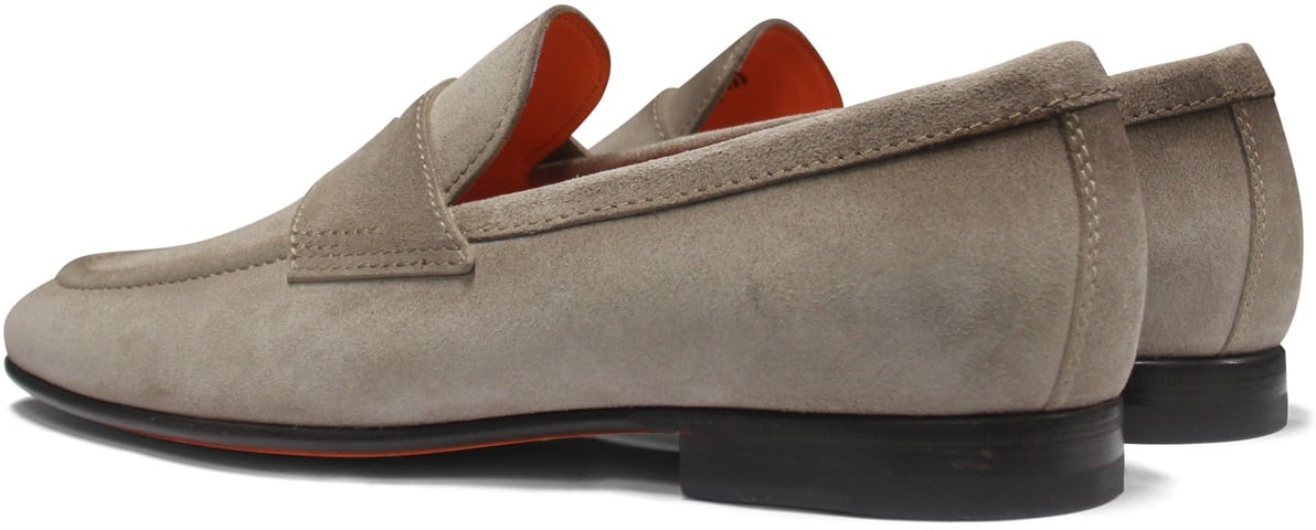 Santoni Instapschoen Beige Beige