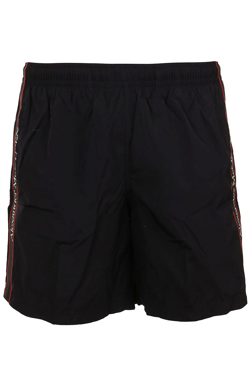 Alexander McQueen Swimwear Selvedg Zwart