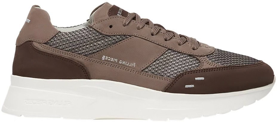 Filling Pieces Jet Runner Mesh Taupe Bruin