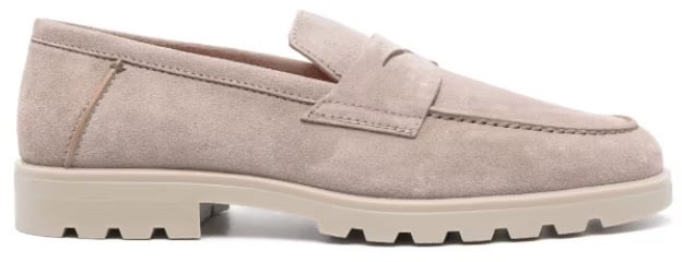 Santoni Instapschoen Beige Beige