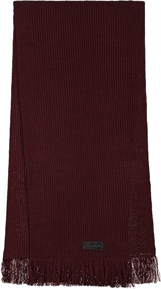 Malelions Malelions Women Knitted Scarf Rood