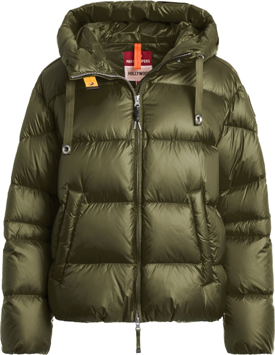 Parajumpers Doudoune courte Tilly nylon brillant Vert Rosmary PJS Parjumpers Femme PWPUHY32 356 Groen