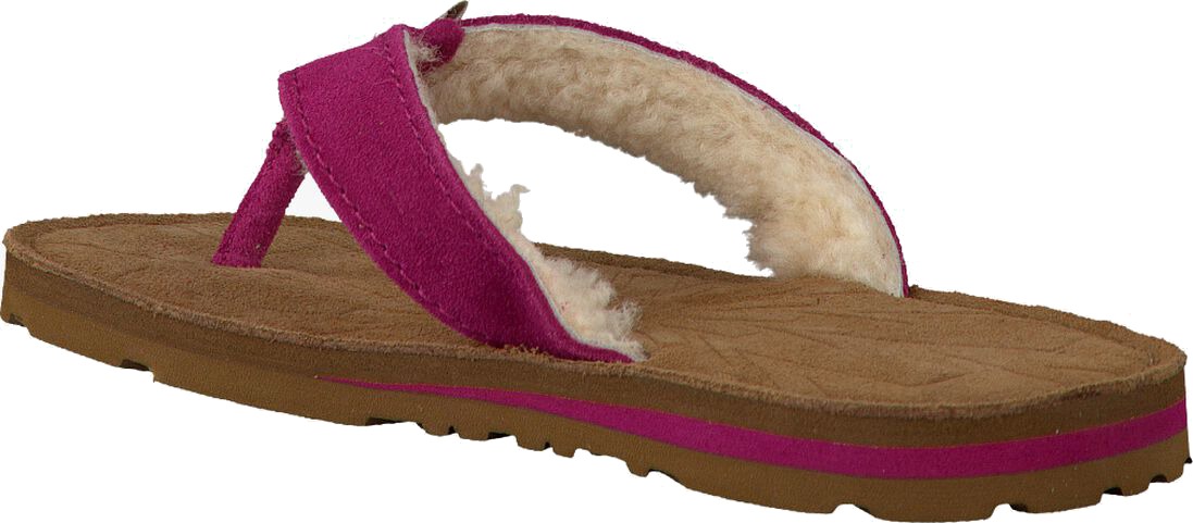 UGG Tasmina Slippers Roze/Bruin Divers