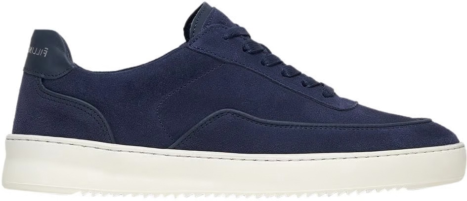 Filling Pieces Mondo Suede Lux Navy Blauw