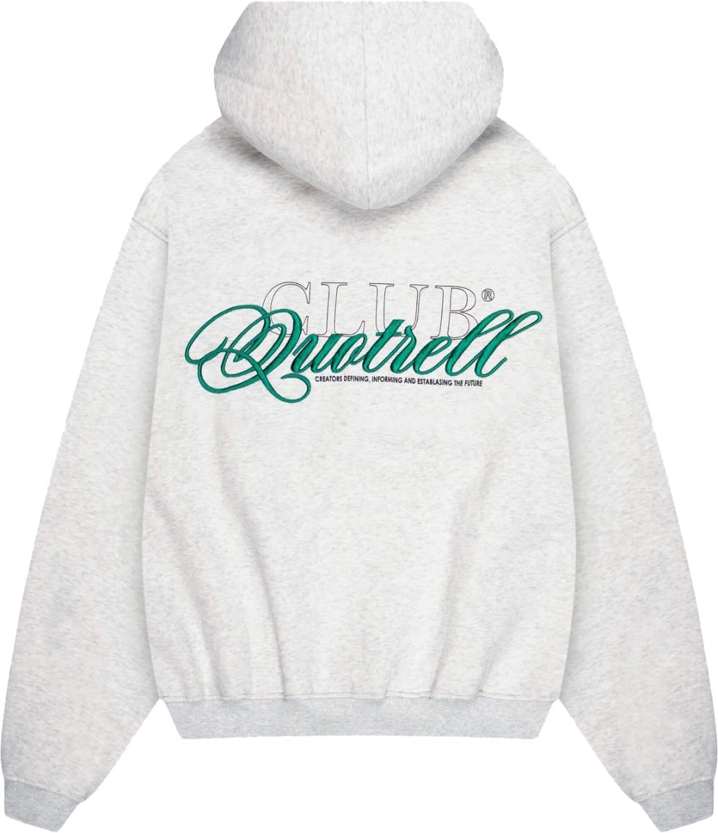 Quotrell Futura Hoodie | Light Grey Melee/gre Grijs