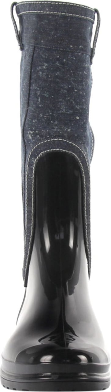 Dolce & Gabbana Women Boots Black Blue - Bluejeans Blauw