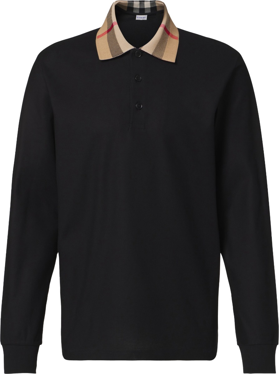 Burberry T-Shirts And Polos Black Zwart