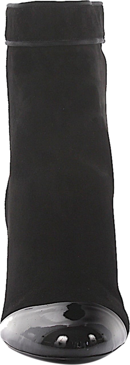 Lanvin Women Ankle Boots SHFIB Suede - Tabata Zwart