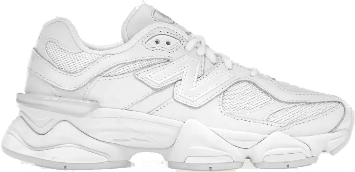 New Balance 9060 Triple White Wit