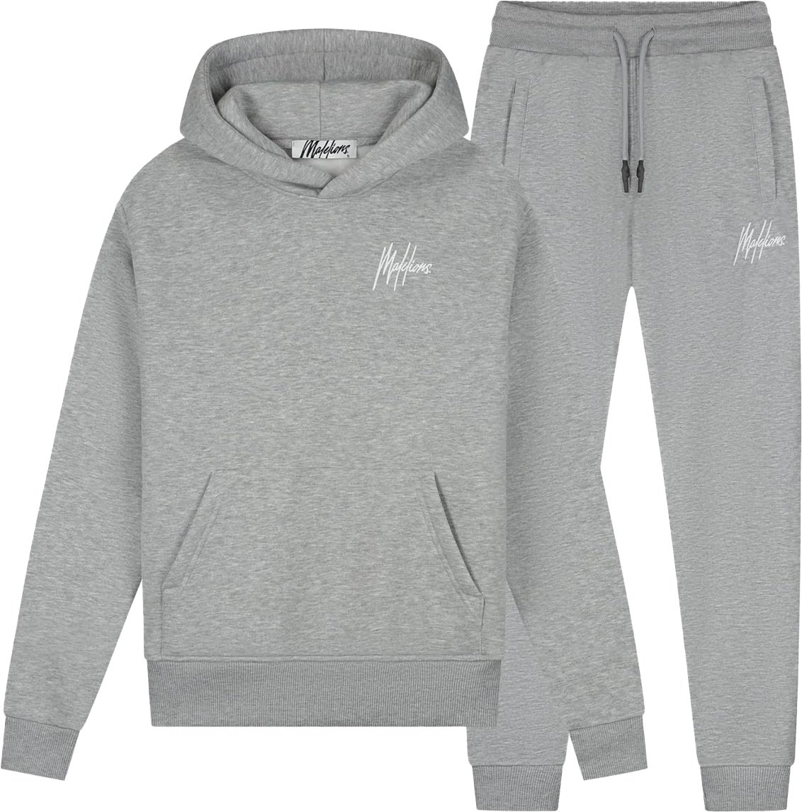 Malelions Malelions Women Signature Tracksuit Grijs