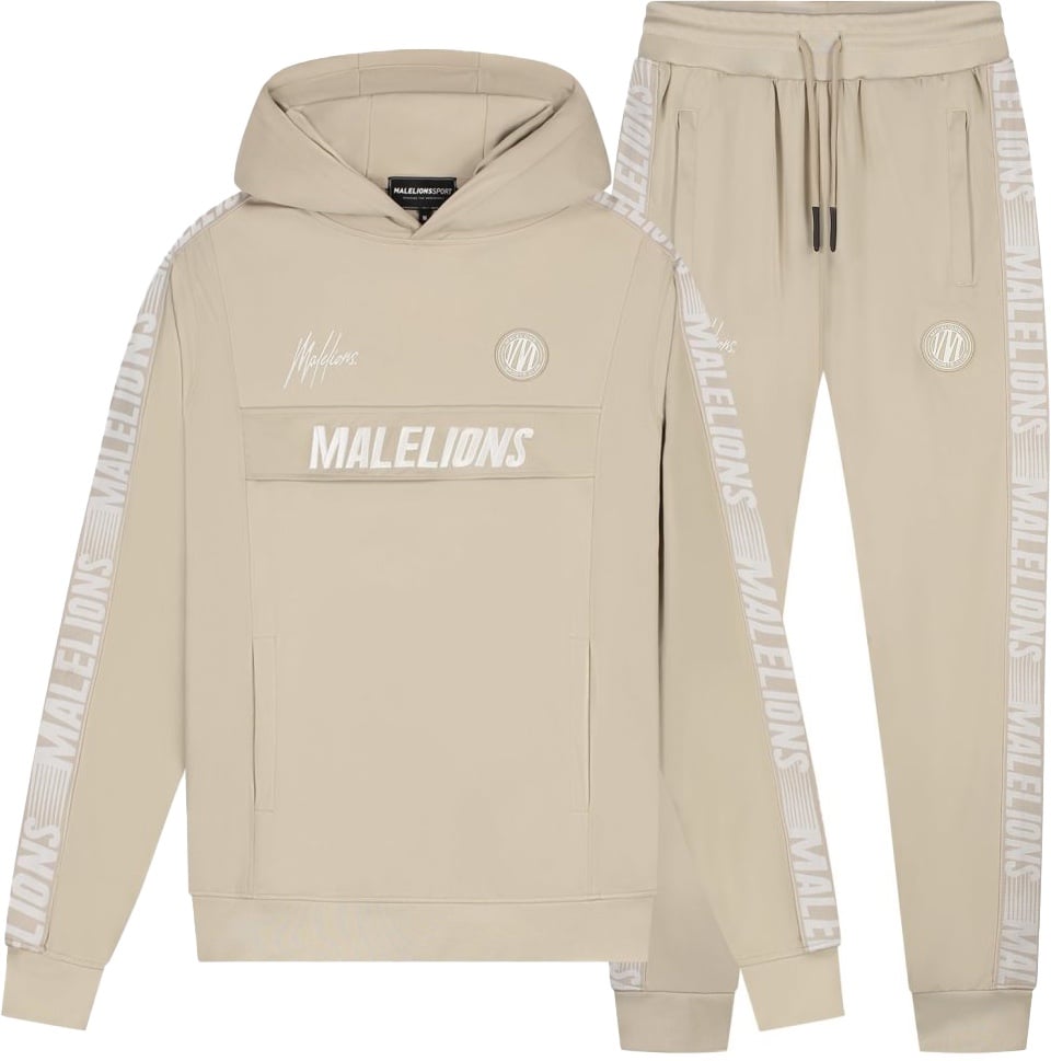 Malelions Malelions Sport Warming Up Tracksuit Grijs