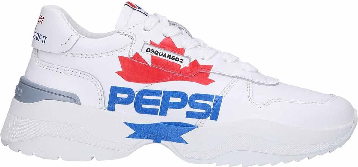 Dsquared2 Women Sneakers White PEPSI - Pepsi Wit