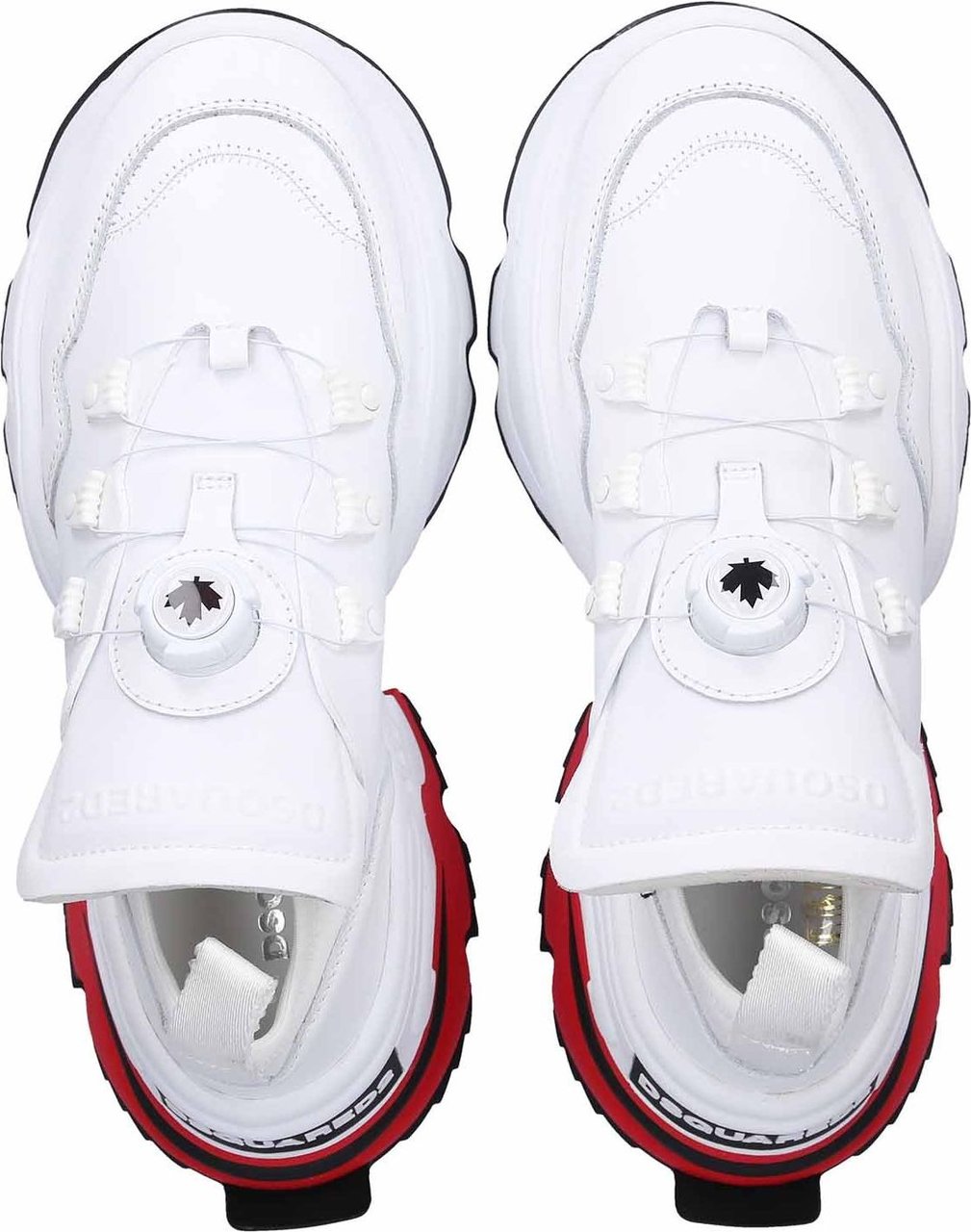 Dsquared2 Women Sneakers White THE ROLLING GIANT - Mirage Wit