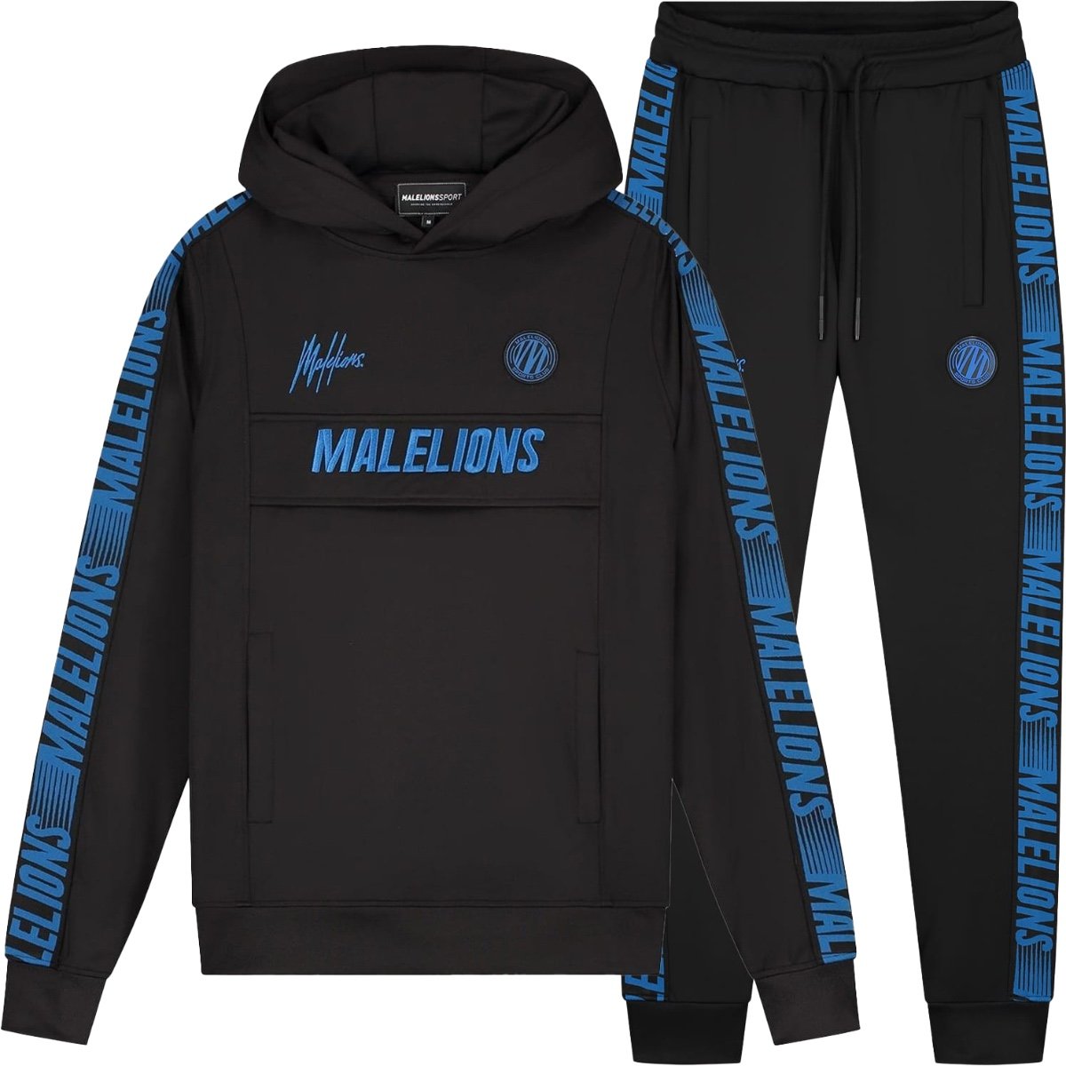 Malelions Malelions Sport Warming Up Tracksuit Zwart