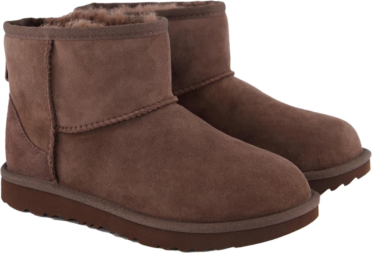 UGG Kids Classic Mini II Burnt Cedar Bruin