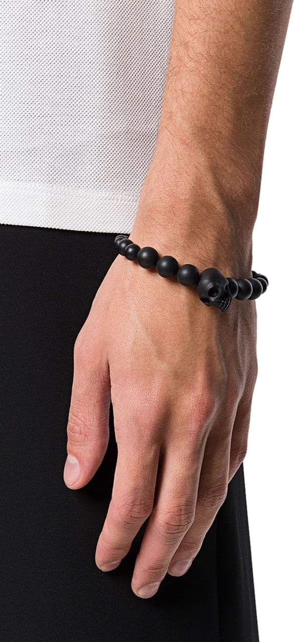 Alexander McQueen Ball Bracelet Zwart